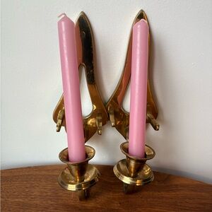 Elegant Brass Wall Sconces